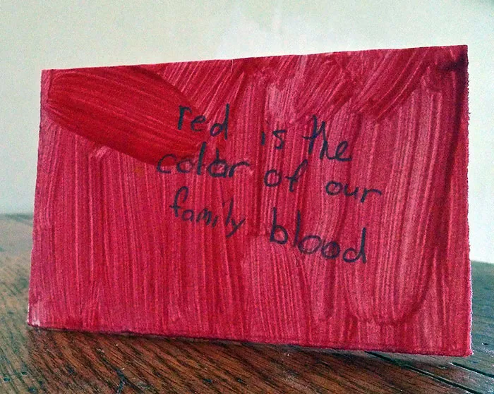 9 Year Old Niece Gave This To My Mom For Mother's Day