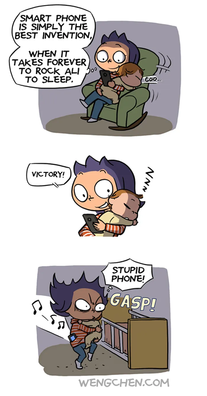 30 Hilariously Accurate Parenting Comics By Messy Cow
