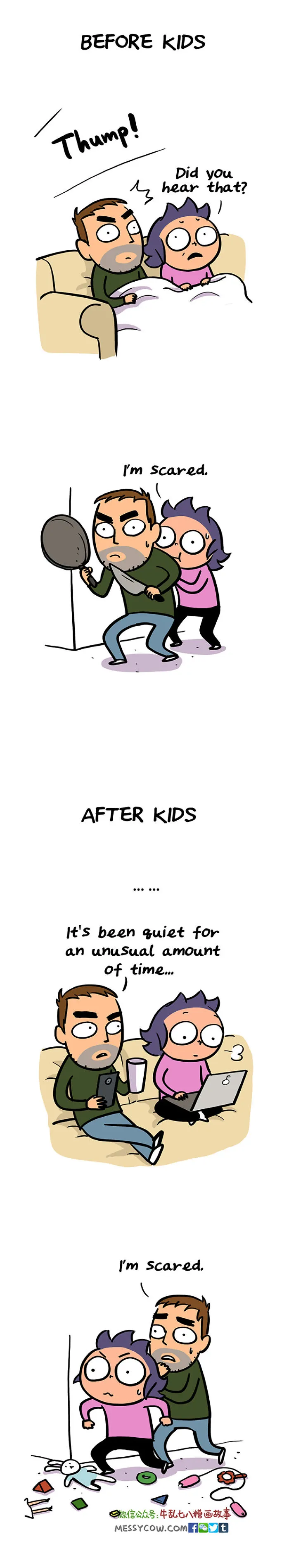 30 Hilariously Accurate Parenting Comics By Messy Cow