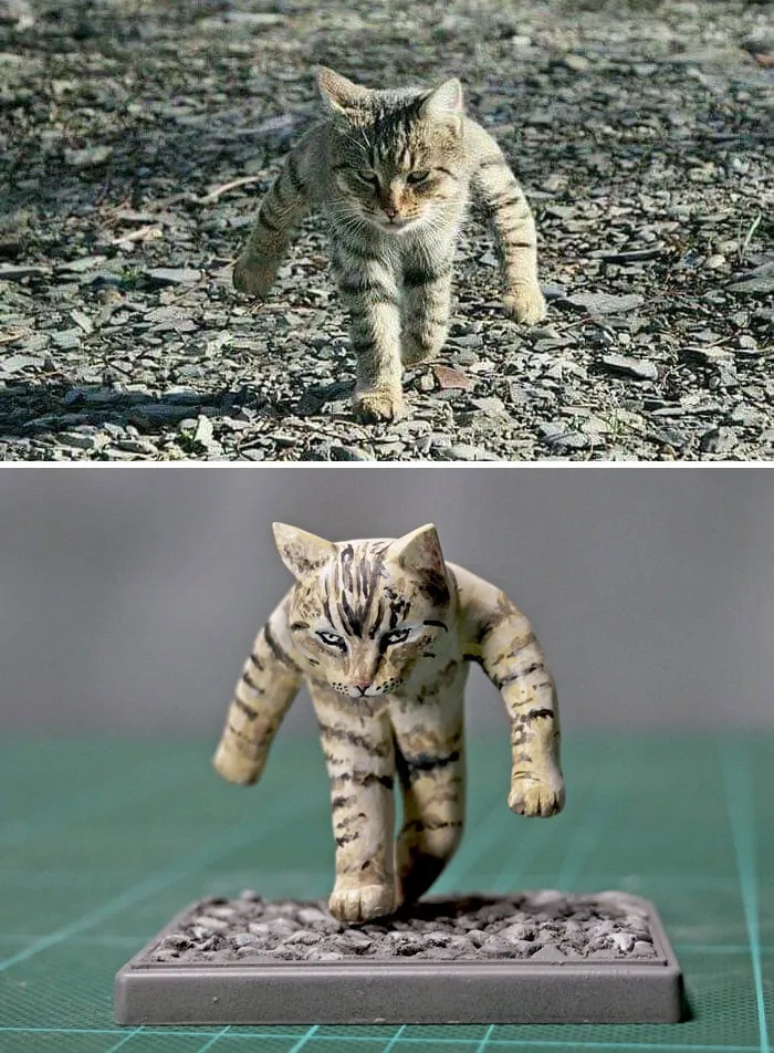 40 Perfectly Captured Animal Images Get Turned Into Hilarious Sculptures By Japanese Artist