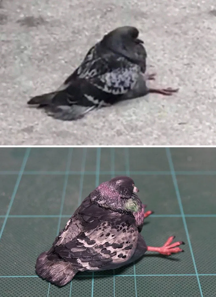 40 Perfectly Captured Animal Images Get Turned Into Hilarious Sculptures By Japanese Artist