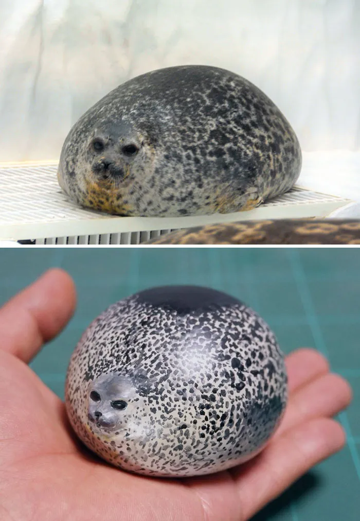 40 Perfectly Captured Animal Images Get Turned Into Hilarious Sculptures By Japanese Artist