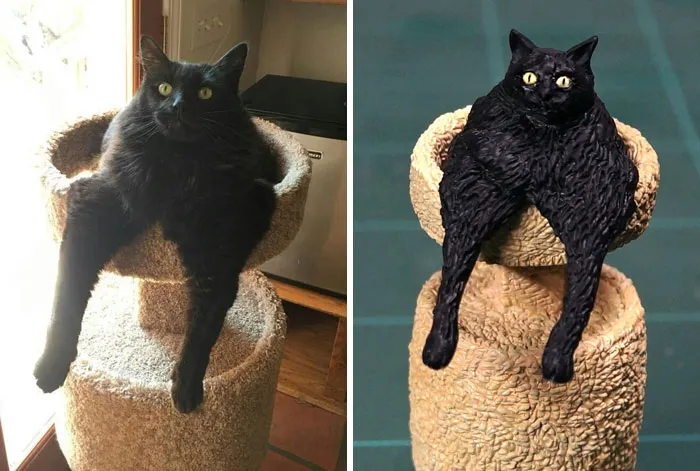 40 Perfectly Captured Animal Images Get Turned Into Hilarious Sculptures By Japanese Artist