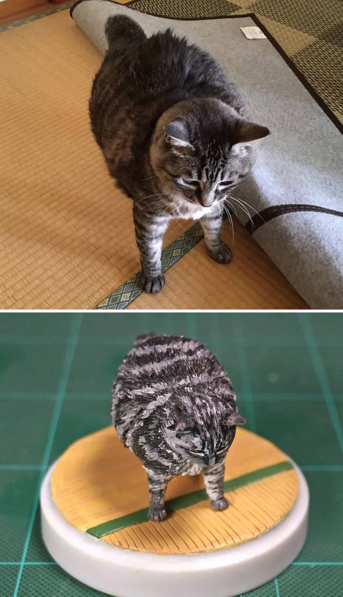 40 Perfectly Captured Animal Images Get Turned Into Hilarious Sculptures By Japanese Artist