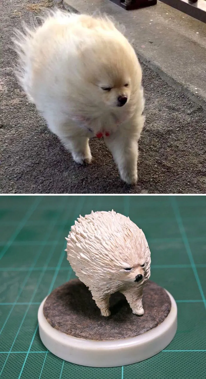 40 Perfectly Captured Animal Images Get Turned Into Hilarious Sculptures By Japanese Artist