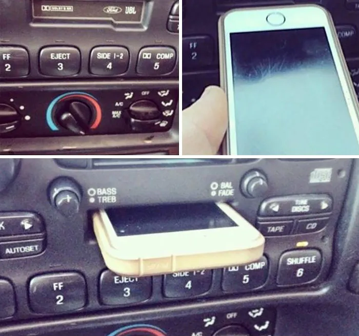 My Brother Was Upset Because His Car's "Docking Station" For His iPhone Wasn't Working And It Was Scratching His Screen