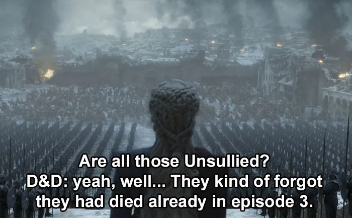 30 Biggest Fails Of Game Of Thrones