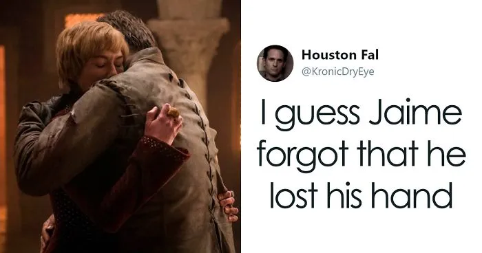 GoT Fails Once Again By Forgetting That Jaime Doesn't Have A Hand