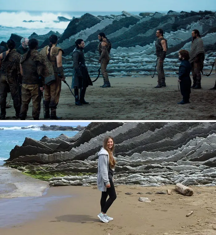 Playa De Itzurun, Zumaia, España - Rocadragón