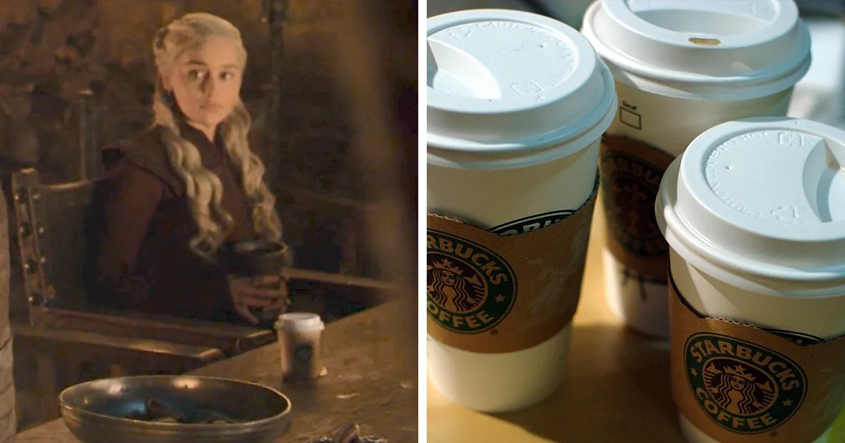 Dejan accidentalmente un vaso como los de Starbucks en una de las escenas de Juego de Tronos y la gente se vuelve loca