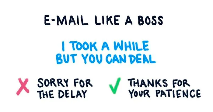 Designer Presents A Word Phrasing Hack That Will Make You Sound More Respectable On E-mails