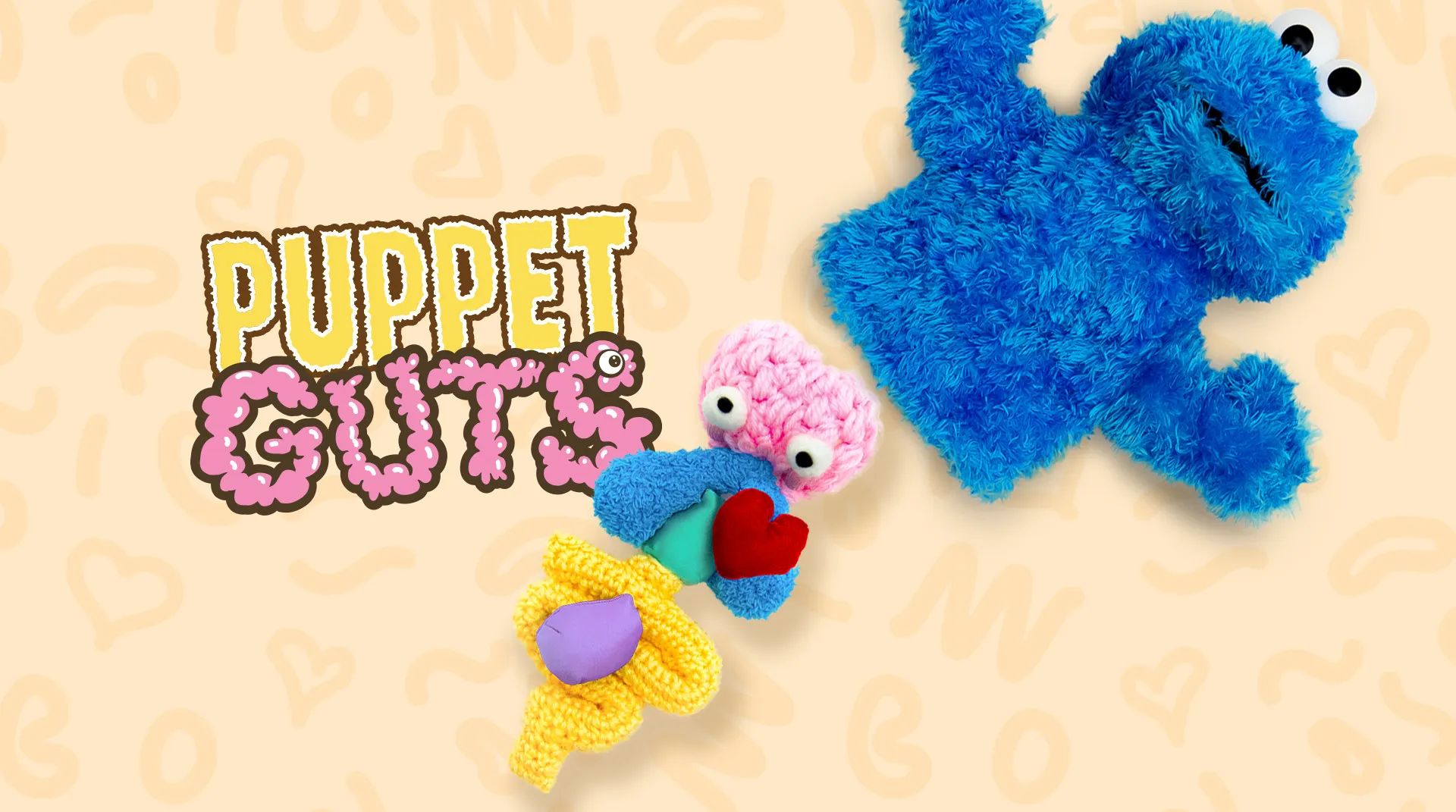 Give Hand Puppets Some Love And Guts – ‘Puppet Guts’ Are Plush Organs That Can Be Used As Stuffing For Puppets