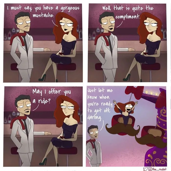 I Turn My Most Inappropriate Thoughts Into Comics That You Shouldn’t Show Your Grandma (40 New Pics)