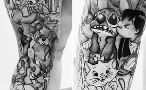 45 Jaw-Dropping Leg Sleeve Tattoos That Will Make You Want One