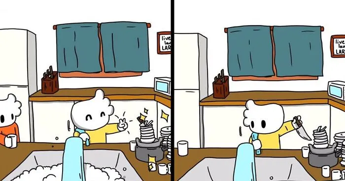I'm An American Living In Germany Who Draws Funny Yet Dark Comics (New Pics)