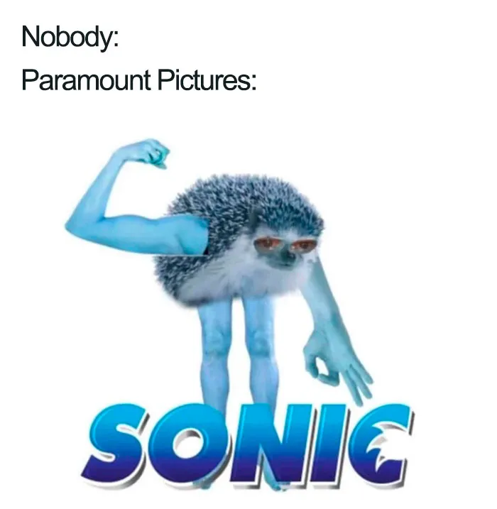 30 People That Roasted New Sonic Character Design So Bad, That The Creators Decide To Change Its Appearance