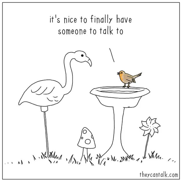 I Show What Birds Would Say If They Could Talk (26 Pics)