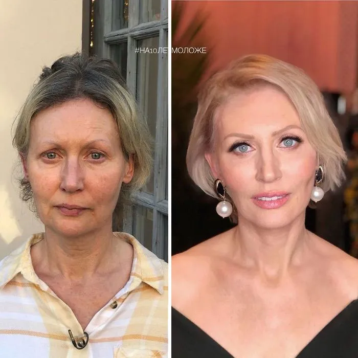 30 Transformaciones hechas por un estilista bielorruso