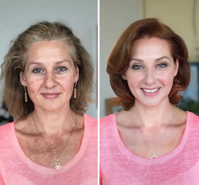 30 Transformaciones hechas por un estilista bielorruso