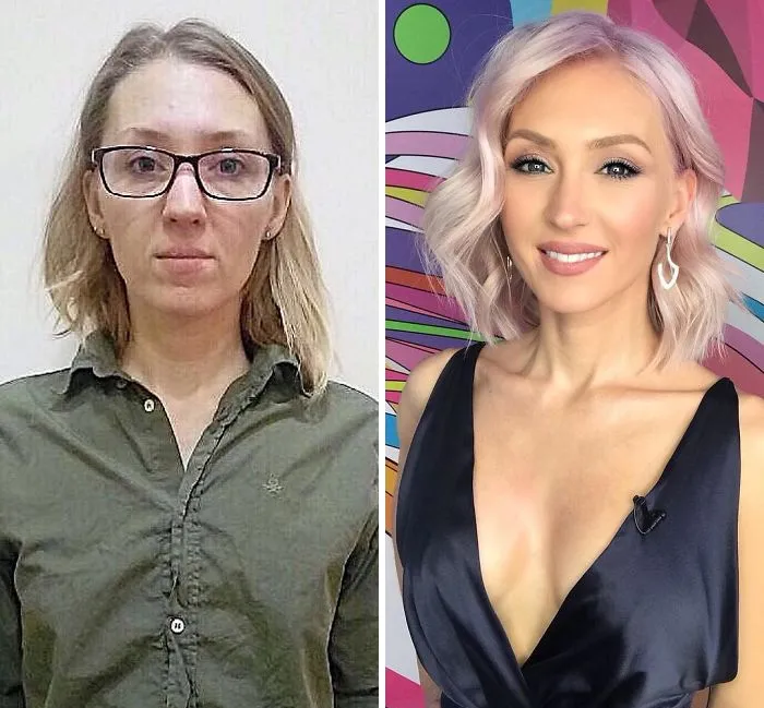 30 Transformaciones hechas por un estilista bielorruso