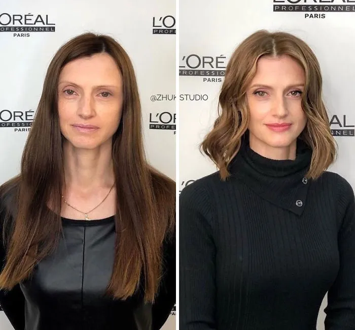 30 Transformaciones hechas por un estilista bielorruso