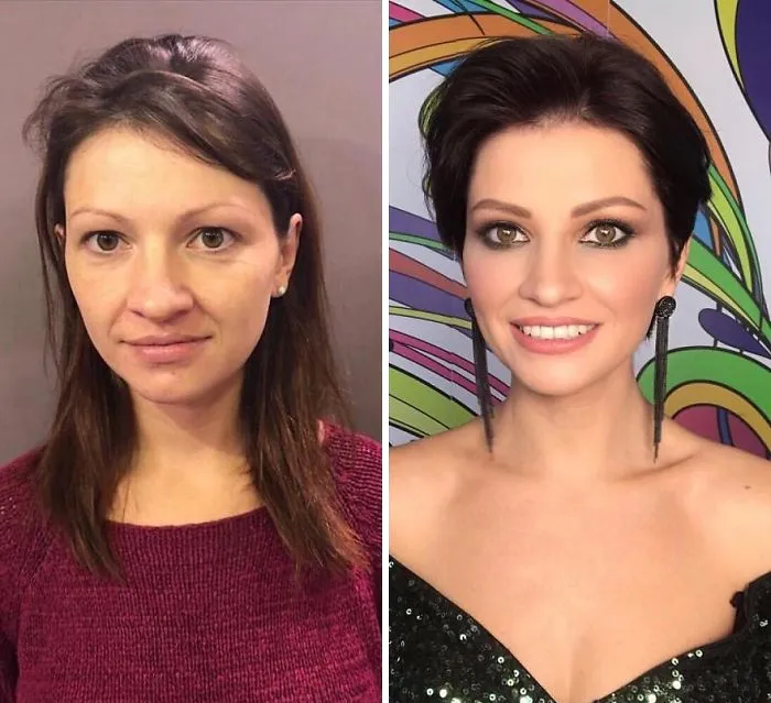 30 Transformaciones hechas por un estilista bielorruso
