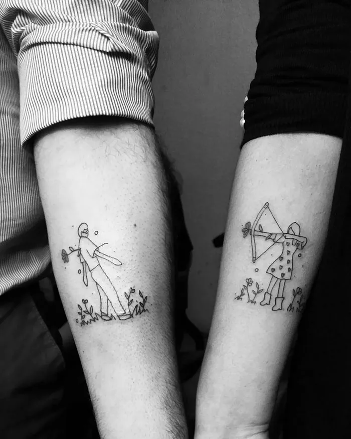 Tatuajes lineales