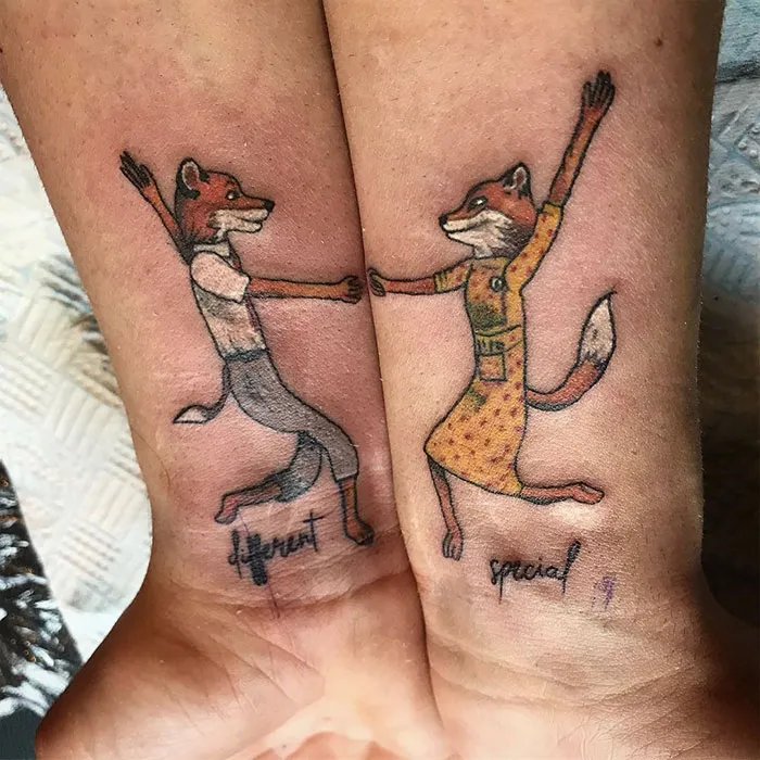 Tatuaje de pareja
