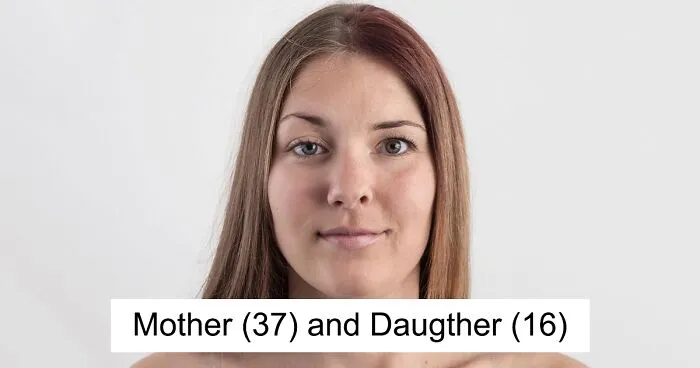 Side-By-Side 'Genetic Portraits' Of Family Members Show Just How Strong Family DNA Is (30 Pics)