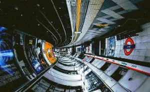 I Captured Spaceships In The London Tube By Turning My Phone Upside Down