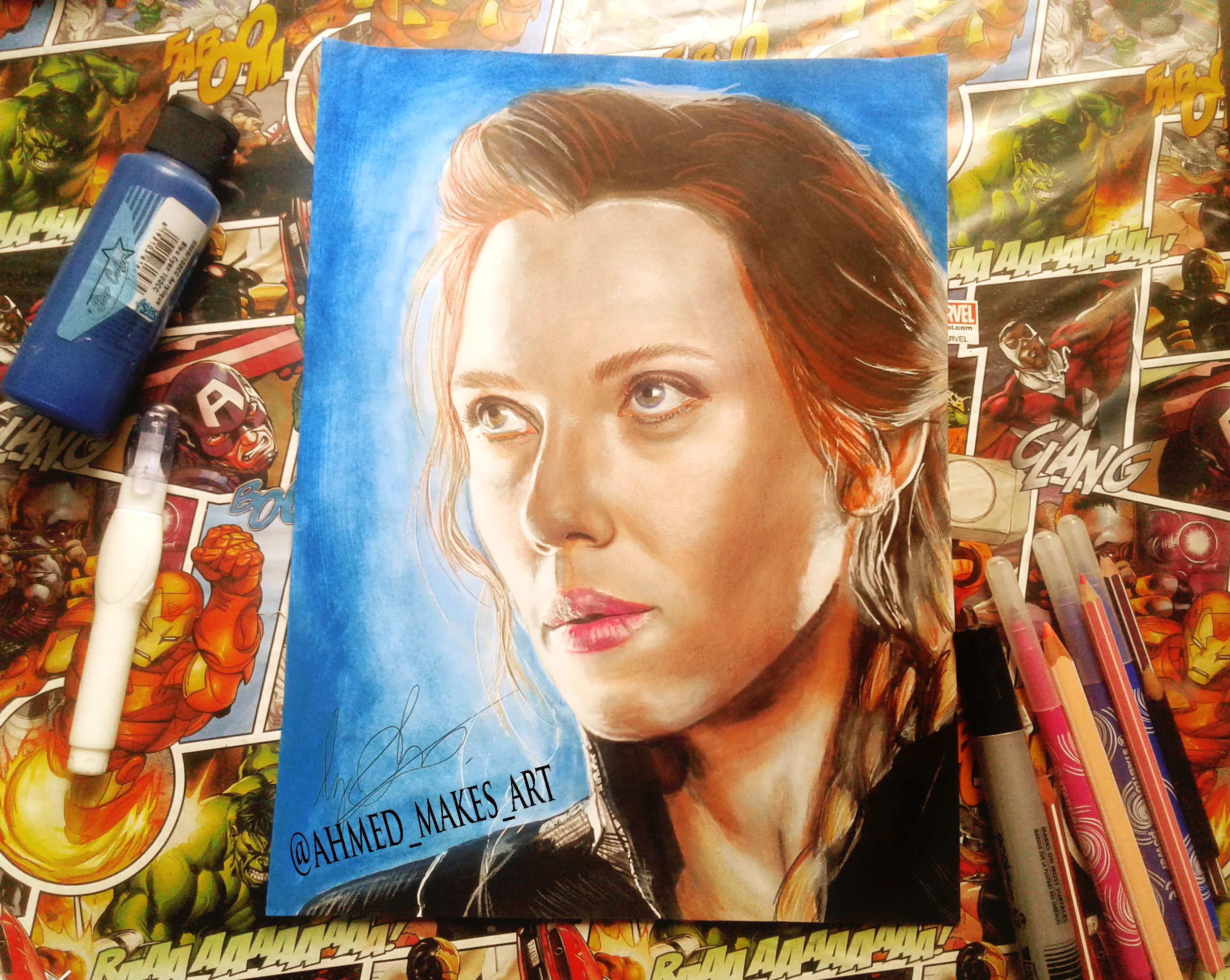 Those Drawing Took Me A Whole Month !!!