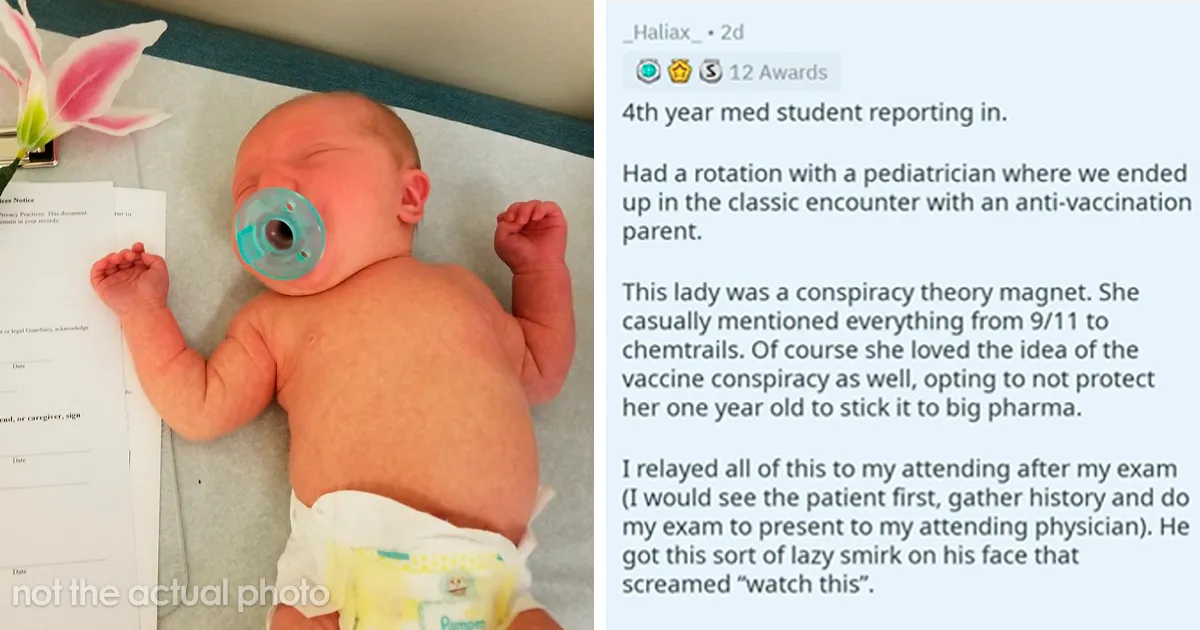 This Pediatrician Comes Up With New Conspiracy Theory And Successfully Convinces Anti-Vaxxer Mom To Vaccinate Her Child