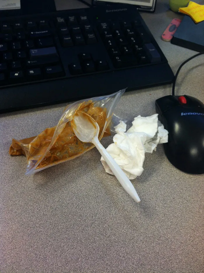 Just Enough Time To Throw Some Peanut Butter Into A Zip Loc Bag And Jump Out The Door!