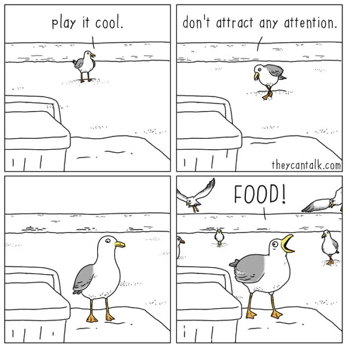 I Show What Birds Would Say If They Could Talk (26 Pics)