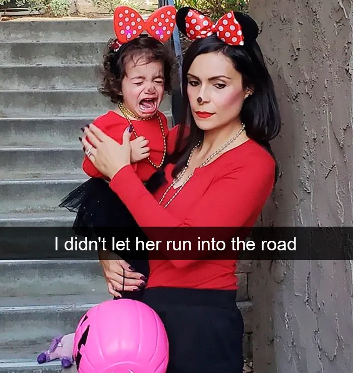 I Didn't Let Her Run Into The Road