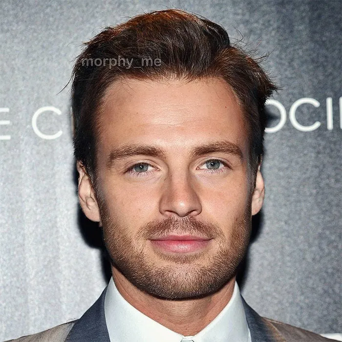 Chris Evans (Captain America) And Sebastian Stan (Bucky Barnes)