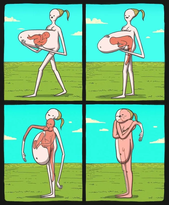 26 Scary Comics By An American Artist That Are Oddly Fascinating