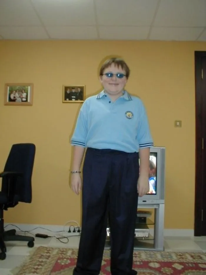 En mi primer día de instituto parecía tener 70 años