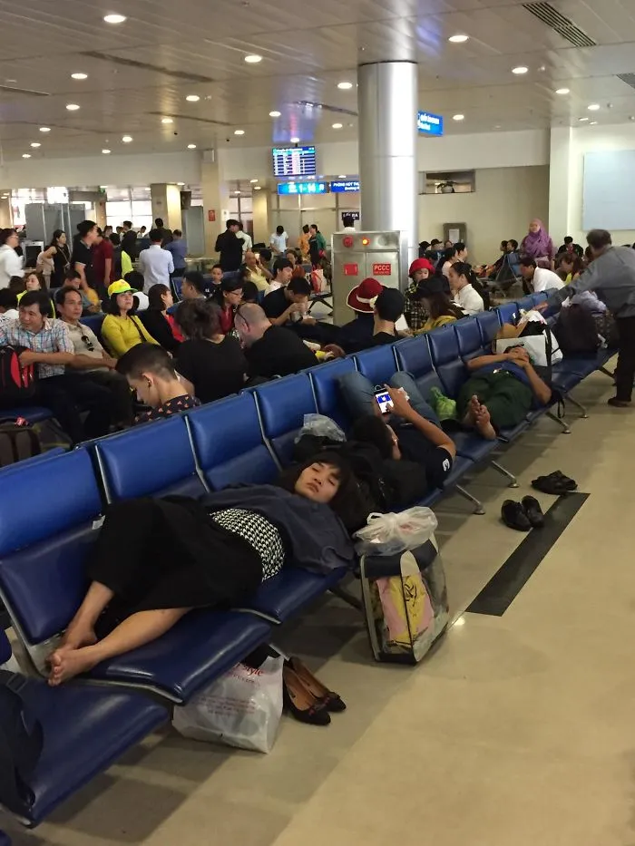 3 People, 12 Seats