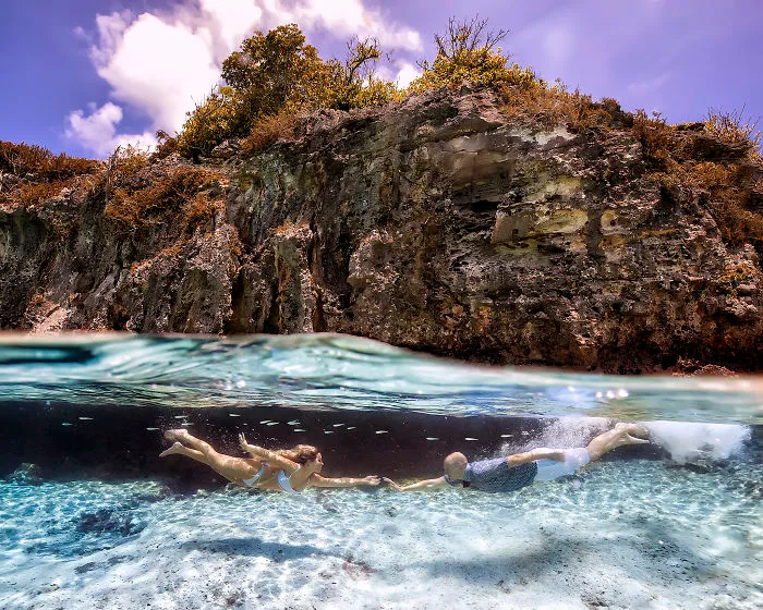 I Brought An Adventurous Couple To Exuma To Swim With Sharks, Pigs, And Stingrays