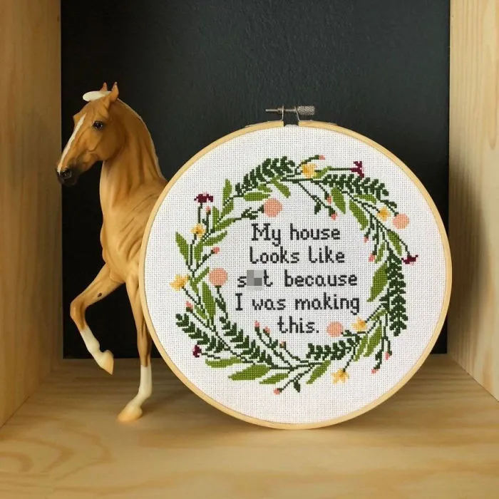 Here Are 21 Of My Funny And Sassy Cross-Stitch Designs