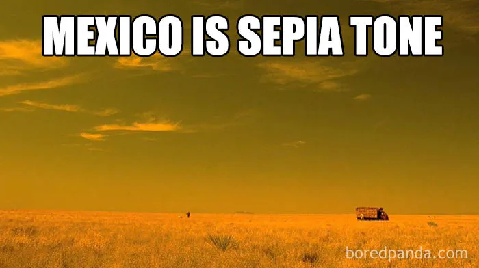 No Blue Sky In Mexico