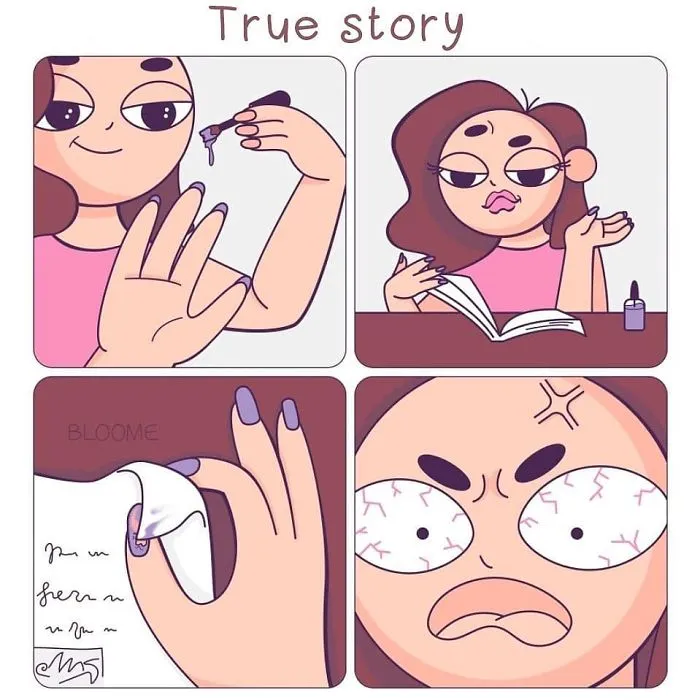 I Draw Relatable Comics About A Girl Born In The Internet Age (30 Pics)