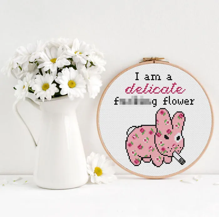 Here Are 21 Of My Funny And Sassy Cross-Stitch Designs