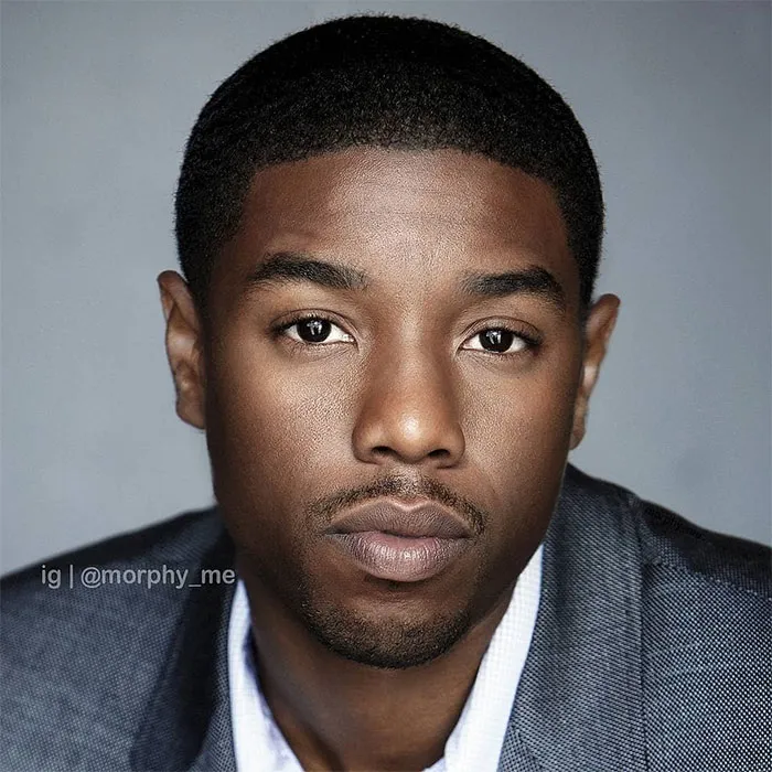 Chadwick Boseman (T'Challa/Black Panther) And Michael B. Jordan (N'Jadaka)