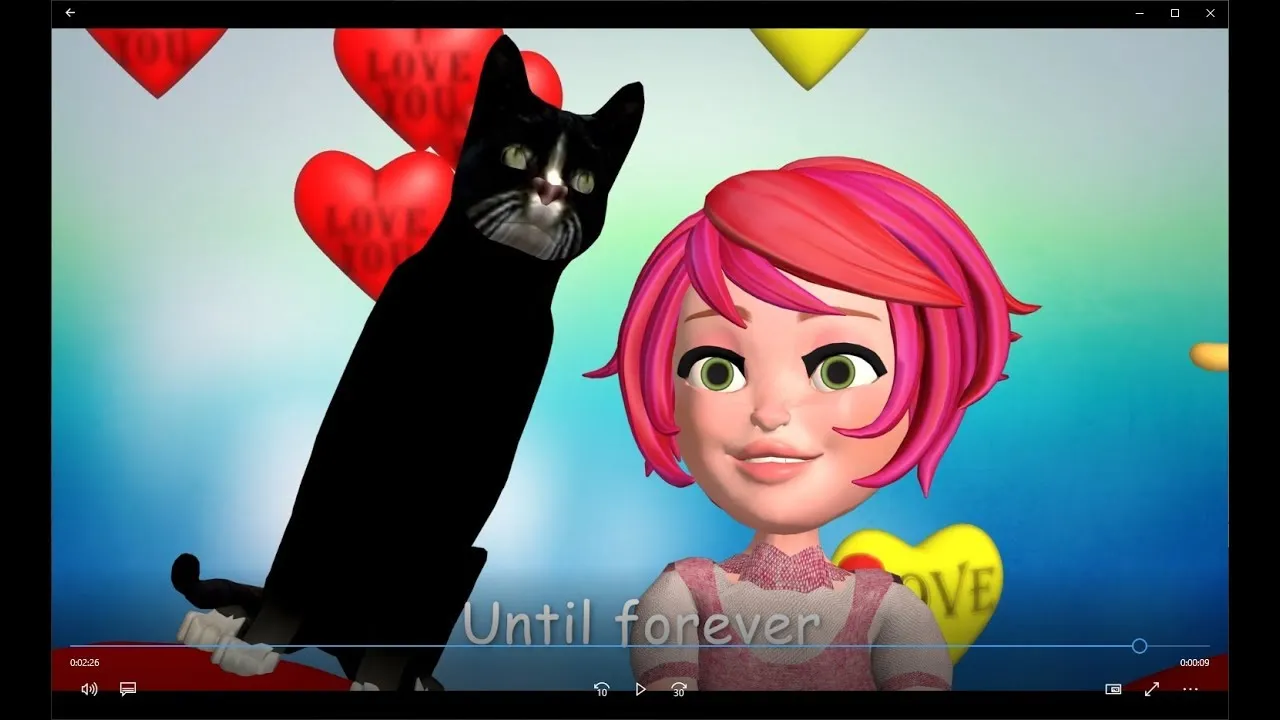 My Wife Loved Her Cat So Much She Wrote A Song About Her - I Love Them Both So Much I Made This Animated Video To Go With The Song