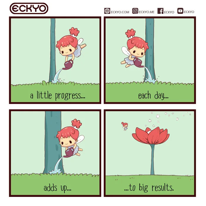 Just A Little Each Day