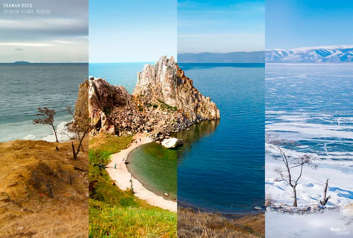 Shaman Rock (Olkhon Island, Russia)