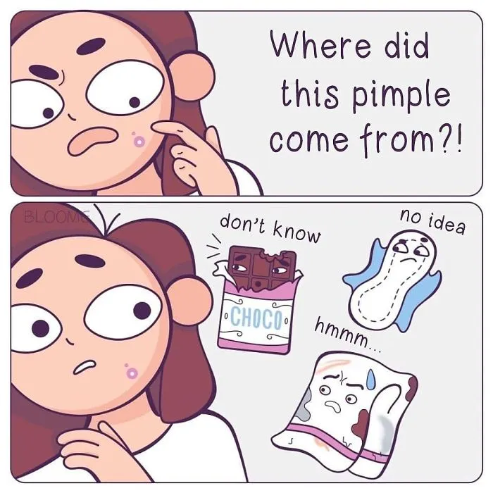 I Draw Relatable Comics About A Girl Born In The Internet Age (30 Pics)