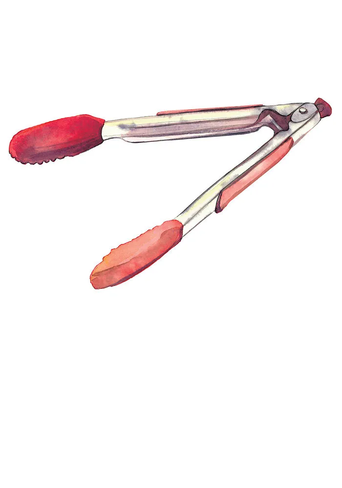 Red Tongs
